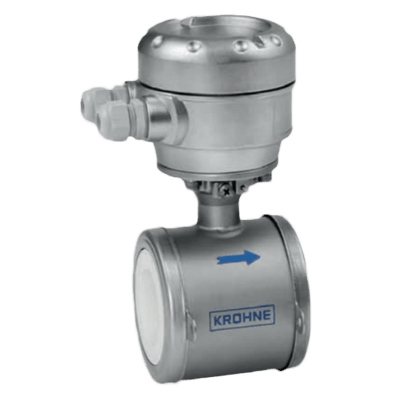 Krohne Electromagnetic Flow Sensor, OPTIFLUX 5000 Sandwich