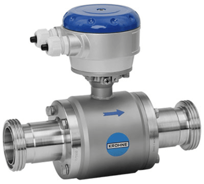 Krohne Electromagnetic Flow Sensor, OPTIFLUX 6000