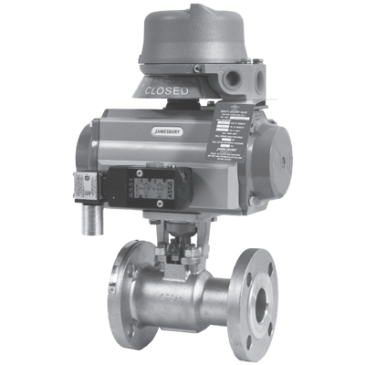 Metso Jamesbury Safety Shutoff Valve, Figure 1052