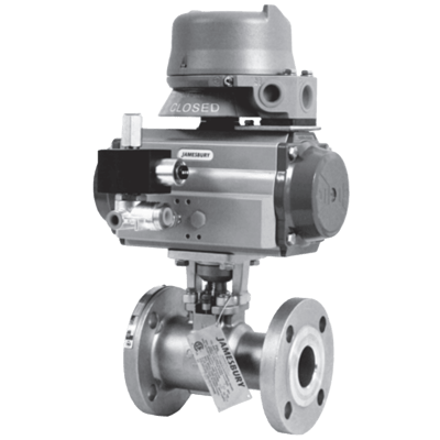 Metso Jamesbury Safety Shutoff and Vent Valve, Figure 1057