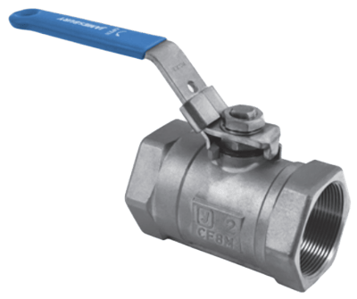 Metso Jamesbury Screwed NPT Ball Valve, Series 33R