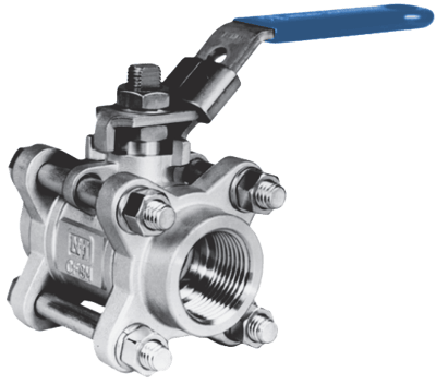 Metso Jamesbury Threaded and Socket Weld Ball Valve, Series 3A/3C