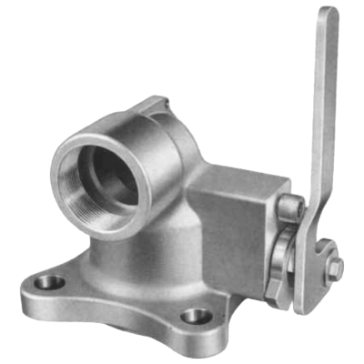 Metso Jamesbury Full-Port Angle Ball Valve, Series 6RA3