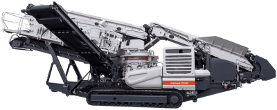 Metso Mobile Crushing and Screening Plant, Lokotrack LT220D