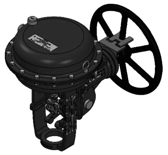 Metso Neles Pneumatic Diaphragm Actuator, Series VD