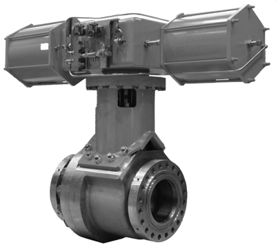 Metso Neles Full Bore Trunnion Mounted Ball Valve, Series XH