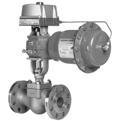 Metso Neles Rotary Globe Control Valve, Series ZX