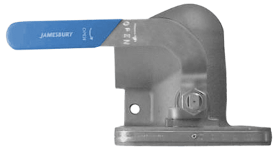 Metso Jamesbury Standard Port Angle Valve, Series 5RNT