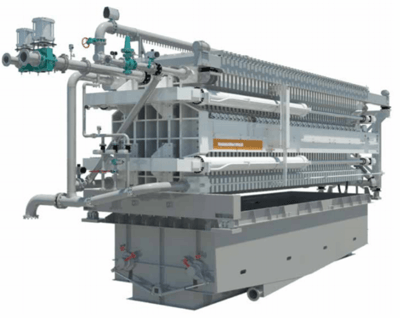 Metso Mechanical Dewatering by Pressure, Vertical Plate Pressure Filter VPA