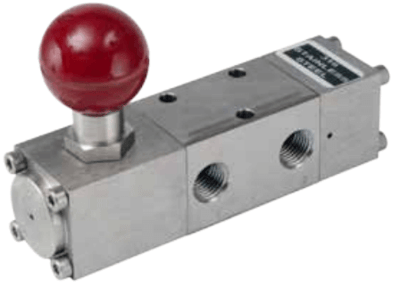 Midland-ACS Manually Operated Spool Valve, 1650 Series