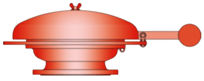 Protego Deflagration Flame Arrester, LH/EB