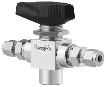 Swagelok 3-Way Trunnion Ball Valve 83 Series