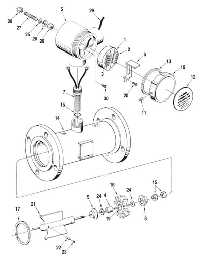 Meter, Turbine, 4 Inch, Guardsman™ G Series, Model K2BE - Spare Parts.jpg