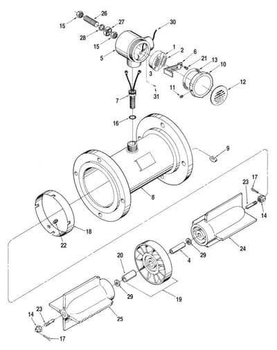 Meter, Turbine, 6 inch, Sentry Series - Spare Parts.jpg