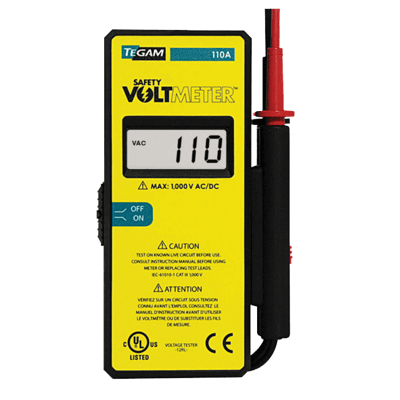 Tegum Safety Voltmeter, 110A