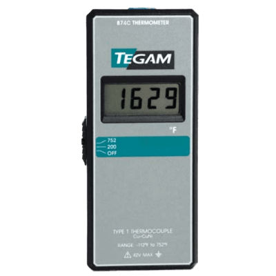 Tegam Thermocouple Thermometer, 874C