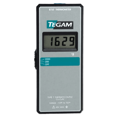 Tegam Thermocouple Thermometer, 874F
