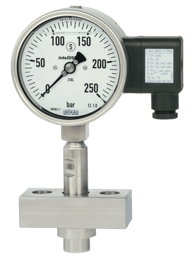 WIKA Diaphragm Seal with Sterile Connection, Model 990.30.png