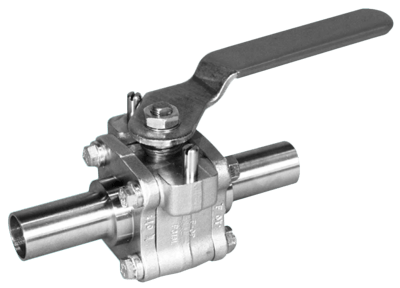 Worcester-Controls Sanitary Ball Valve, WK 74