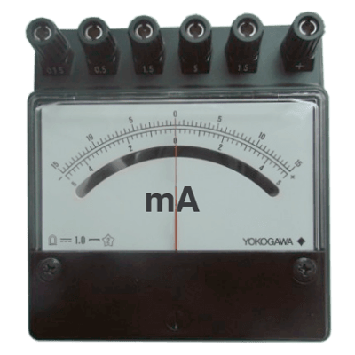 Yokogawa Miniature Portable Ammeter & Voltmeter, 2051