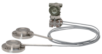 Yokogawa Differential Pressure Transmitter with Remote Diaphragm Seals, EJA118E