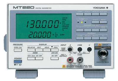 Yokogawa Digital Manometer, MT220