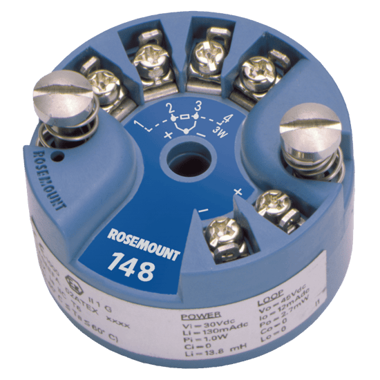 Rosemount Temperature Transmitter, 148 Series