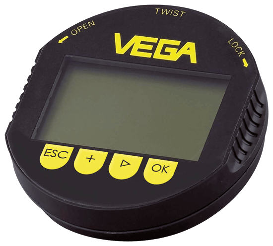 Vega Display and Adjustment Module, Plicscom