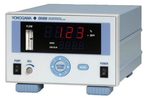 Yokogawa Low Concentration Zirconia Oxygen Analyzer, OX400