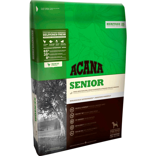 For all adult dogs 7 years and older