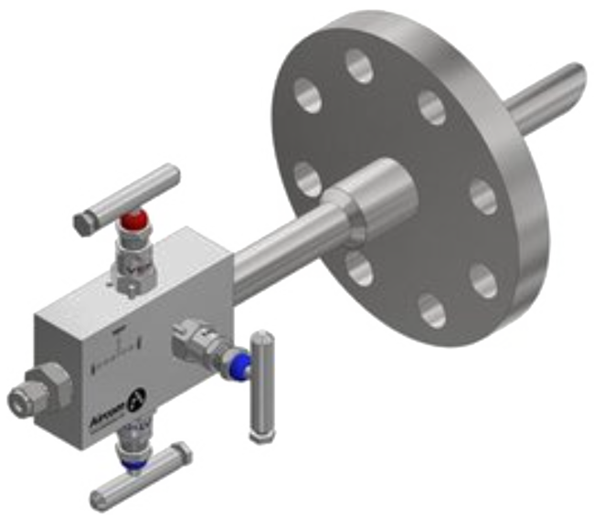 AQ77 - Flanged Quill with Double Block & Bleed Valve.png