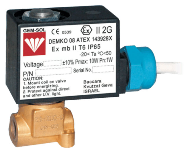 Baccara Solenoid Valve Ex Coil