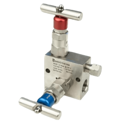 Badotherm Two Valve Manifold, BDTM922