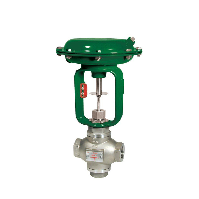 Baumann Three-Way Globe Valve, 24003