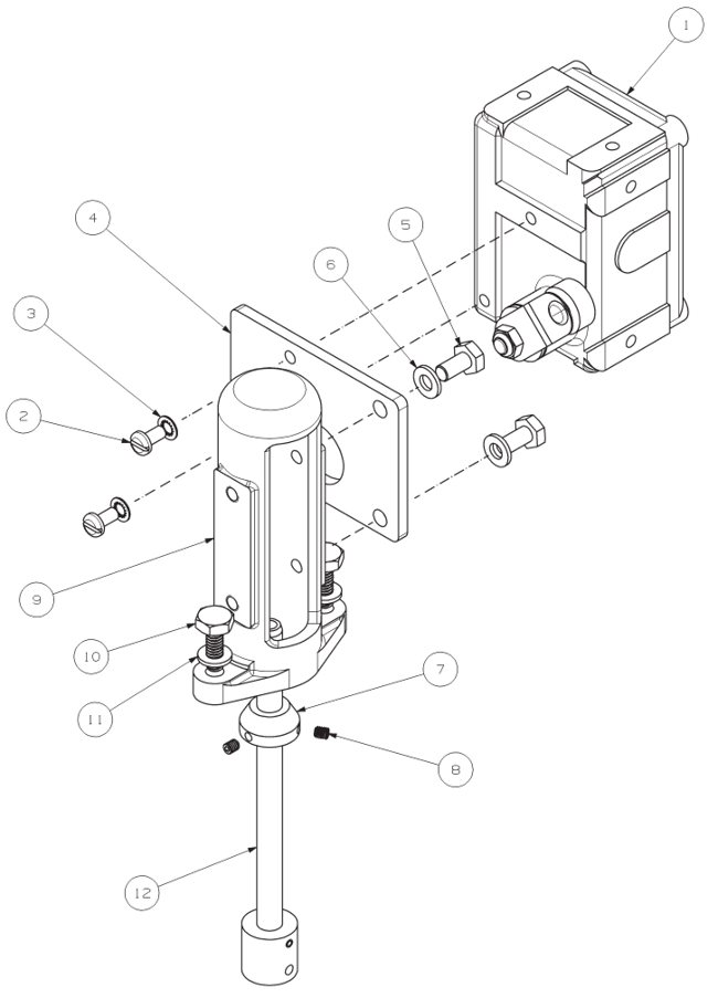 Model BV20 Single Microswitch Assembly Spare Parts.png