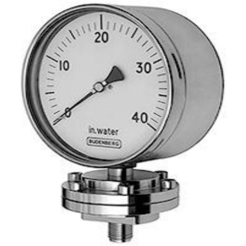 Budenberg Schaffer Diaphragm Gauge, 91/SE-150 mm