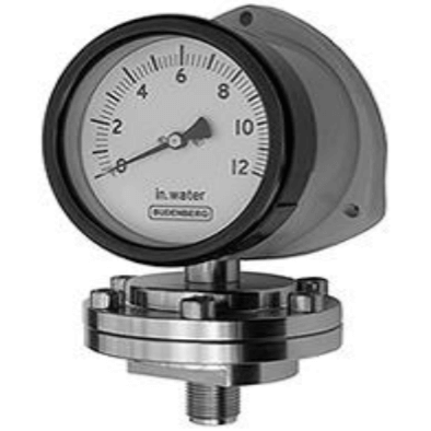 Budenberg Schaffer Diaphragm Gauge, P91/CSE-100 mm