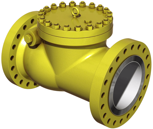 Cameron Flanged Check Valve, WHEATLEY 500