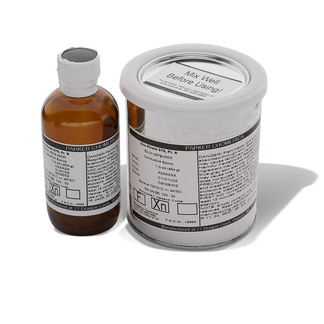 CHO-SHIELD 579 ELECTRICALLY CONDUCTIVE LOW VOLATILE ORGANIC CONTENT (VOC) SILVER EPOXY EMI COATING