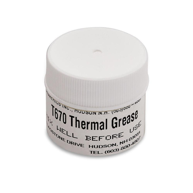 T670 High-Performance 3.0 W/m-K Thermal Grease for Thin Bond Lines (0.001")