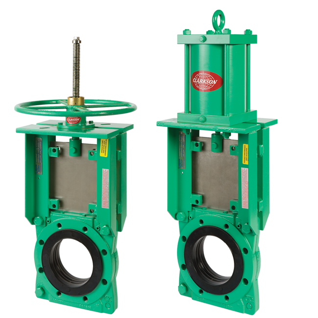 Emerson Clarkson Wafer Style Slurry Valve, Model KGD