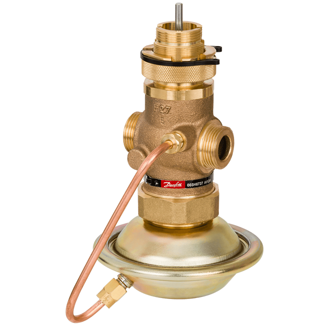 Danfoss Pressure Control Valve with Integrated Flow Limiter, AVQM