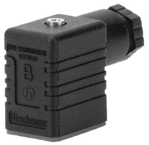 Danfoss Solenoid Coil Accessory, Spade Connector Industrial Plug