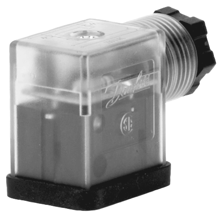 Danfoss Solenoid Coil Accessory, LED Industrial Plug