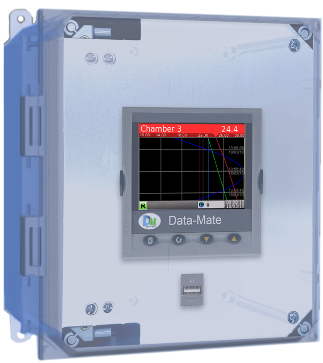 Data-Mate Wall Mount Paperless Recorder