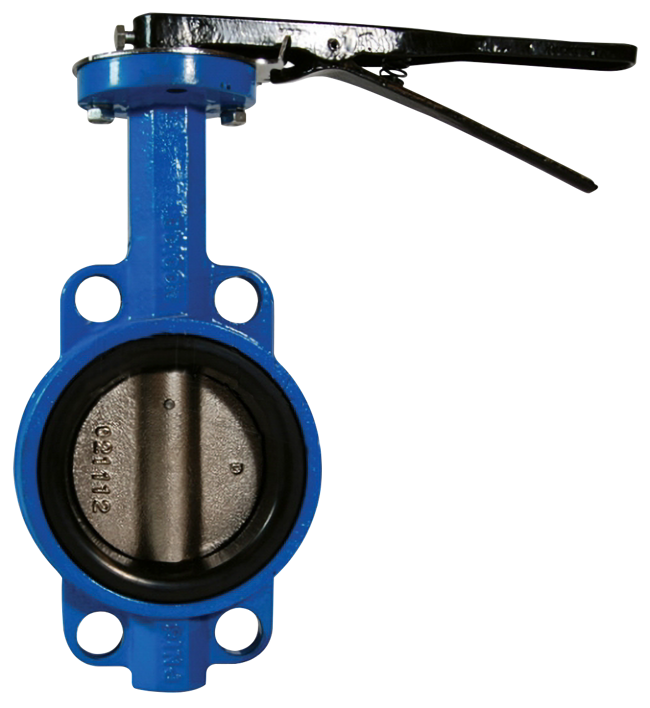Wafer Style 150lb Butterfly Valve with Iron Disc.png