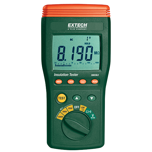 Extech Digital High Voltage Insulation Tester, 380363