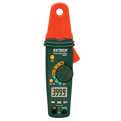 Extech 80A Mini AC/DC Clamp Meter, 380950