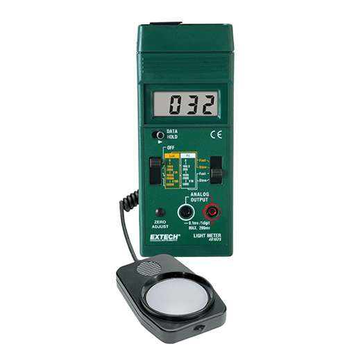 Extech Foot Candle/Lux Light Meter, 401025
