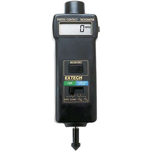 Extech Combination Contact/Photo Tachometer, 461895